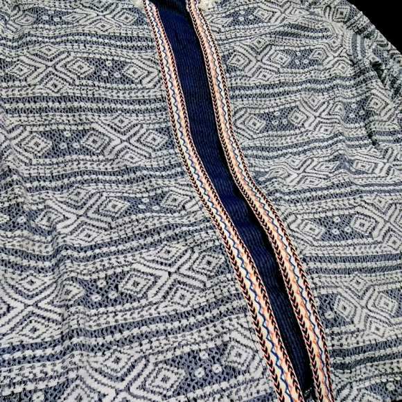 Valerie Stevens Navajo Print Open Cardigan XL - Picture 3 of 7